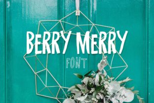 Berry Merry: The Wobbly, Happy Font for Every Creative Project