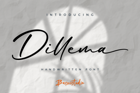 Dillema: The Handwritten Font for Authentic Connection