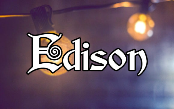 Edison: A Blackletter Font for Modern Creative Projects