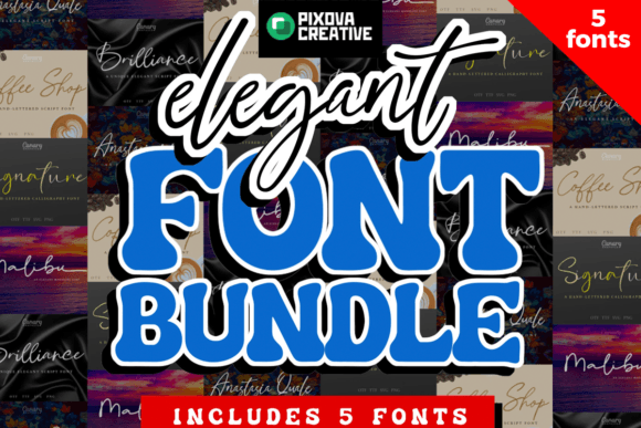 Elegant Bundle: A Designer's Take on This Versatile Font Collection