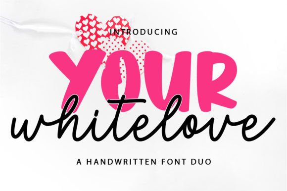 Elevate Your Projects with the Your White Love Duo Font