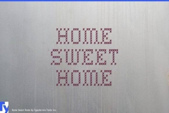 Home Sweet Home: A Font That Brings Cozy Charm to Your Designs