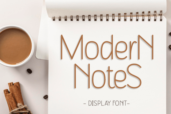 Modern Notes: Stylish Fonts for Creative Professionals