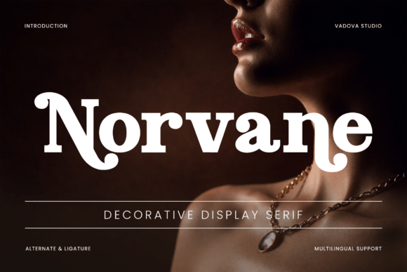 Norvane: Crafting Visual Impact with a Modern Serif