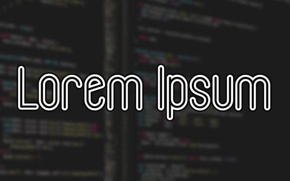 Why the Lorem Ipsum Display Font is a Creative Game-Changer